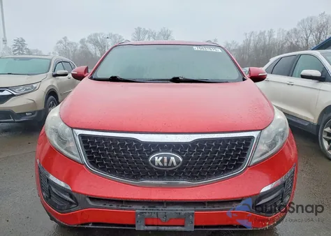 2015 Kia Sportage Lx z USA, uszkodzony, nr VIN KNDPBCAC2F7698808